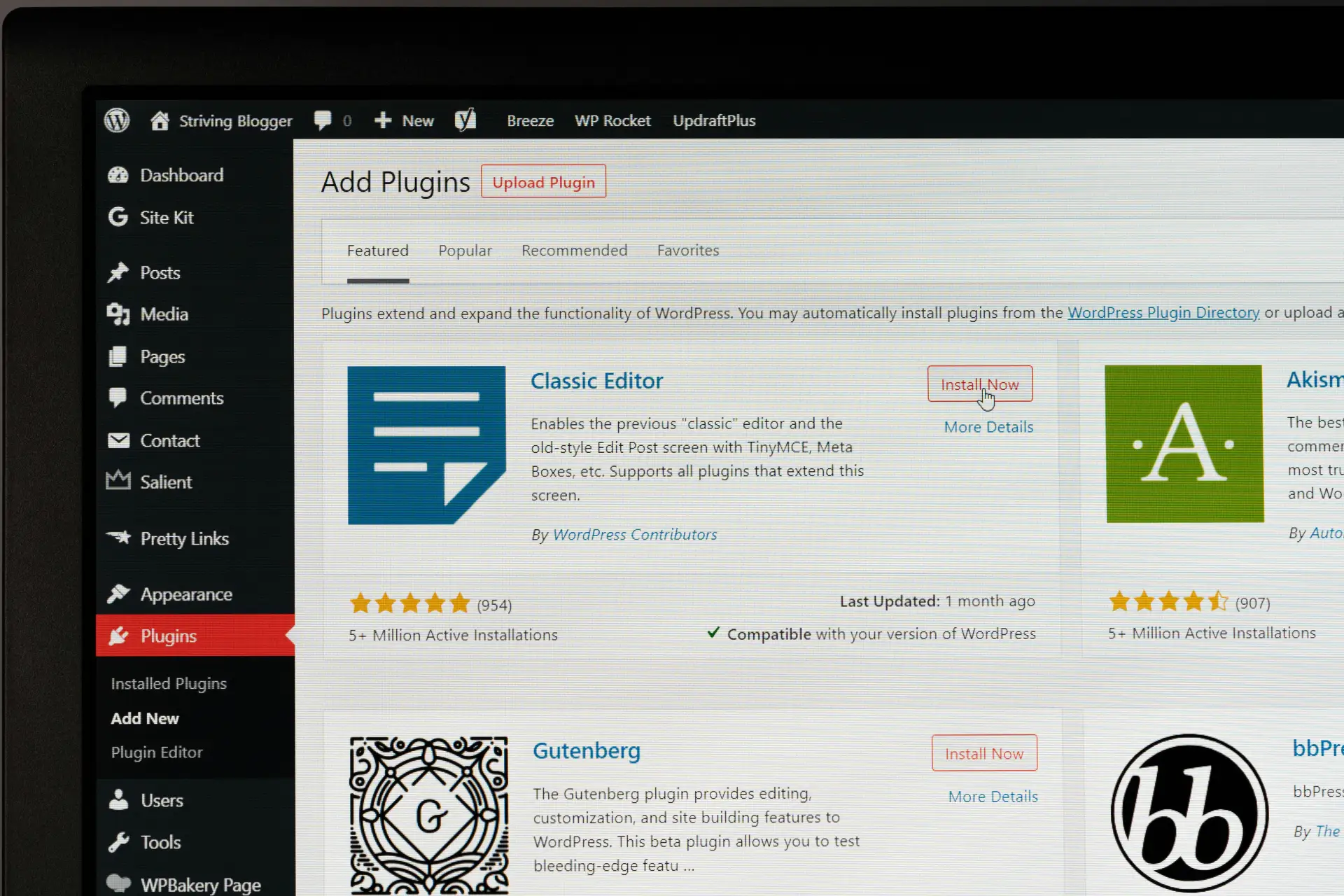 אתר וורדפרס